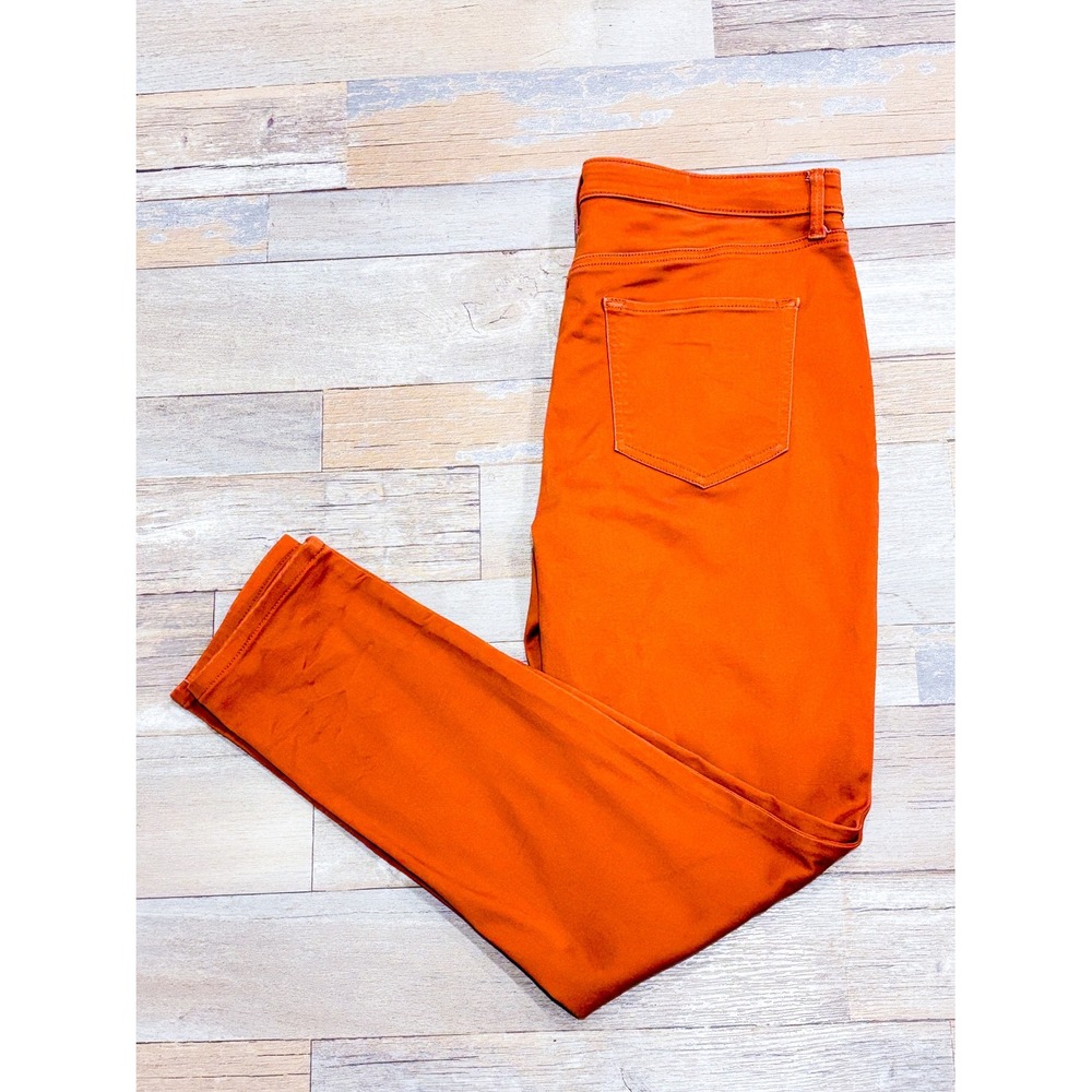 REITMANS Burnt orange high waisted jeans | Skinny stretch | Size 32